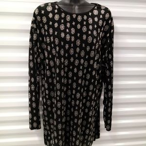 Vintage Womens Top Tunic by Coin Made in Korea
